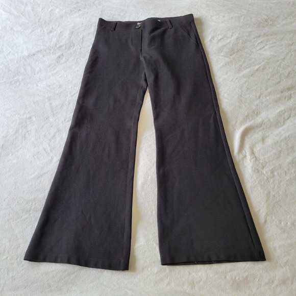 Betabrand Black Bootcut Pants PS Classic Dress Yoga Pull On Mid Rise Ponte Knit - Picture 1 of 6